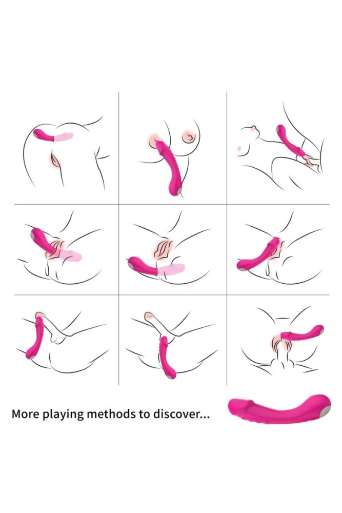 ARMONY - DILDO VIBRATORE G-SPOT IN SILICONE FUCSIA