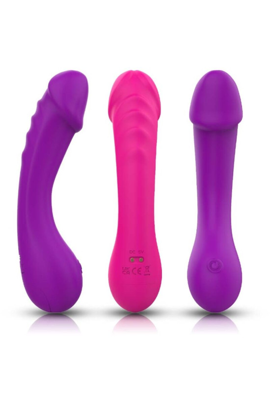 ARMONY - DILDO VIBRATORE G-SPOT IN SILICONE VIOLA