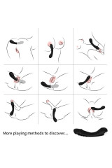 ARMONY - DILDO VIBRATORE G-SPOT IN SILICONE NERO