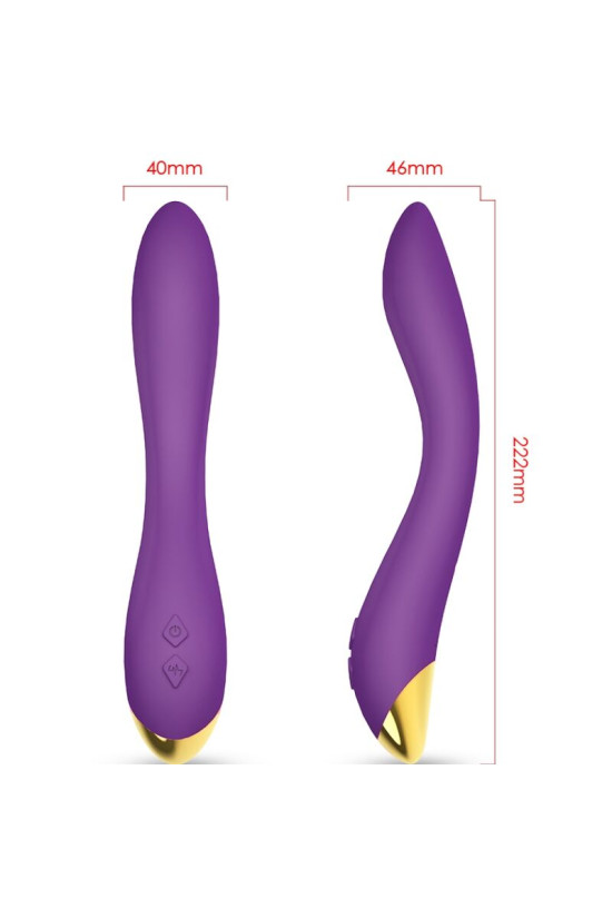 ARMONY - VIBRATORE FLAMINGO MULTIPOSIZIONE VIOLA