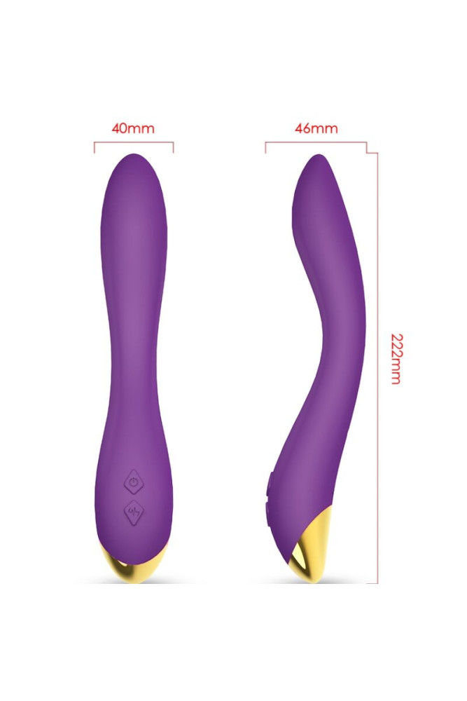 ARMONY - VIBRATORE FLAMINGO MULTIPOSIZIONE VIOLA