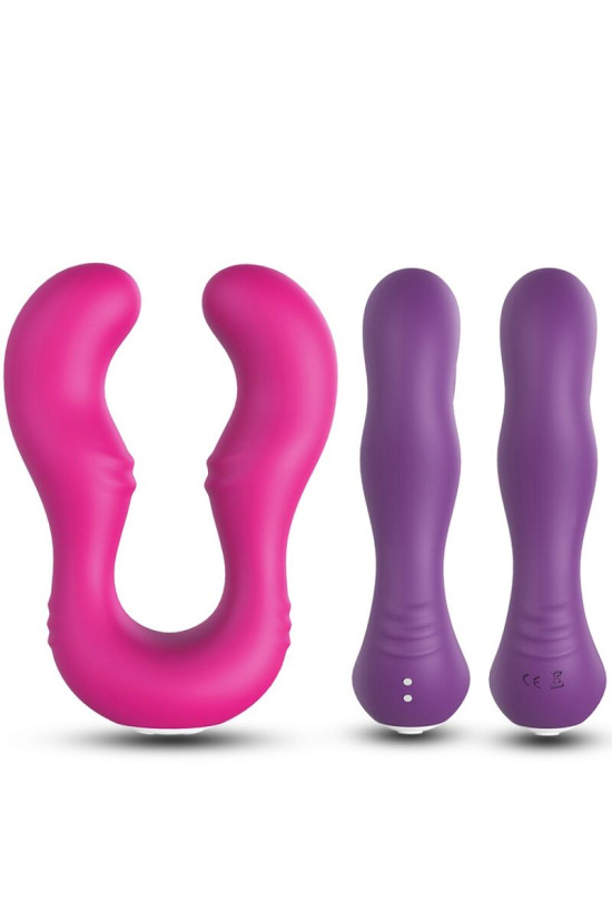 ARMONY - VIBRATORE SERAPH DOPPIO TELECOMANDO FUCSIA