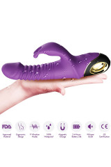 ARMONY - VIBRATORE ZING DILDO CONIGLIO VIOLA