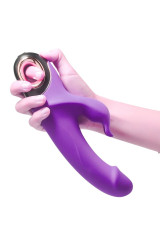 ARMONY - METEROR DILDO VIBRATORE CONIGLIO VIOLA