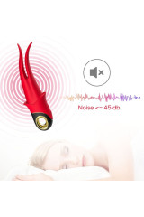 ARMONY - VIBRATORE OMBRA DOPPIA TESTA ROSSO