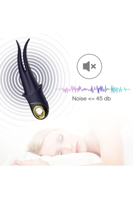 ARMONY - VIBRATORE OMBRA DOPPIA TESTA TEASING BLU