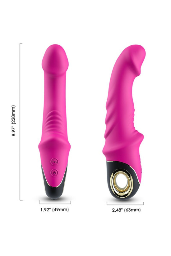 ARMONY - JOYBLADE DILDO VIBRATORE ROTATORE FUCSIA