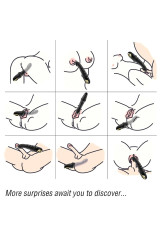 ARMONY - ROTATORE VIBRATORE DILDO JOYBLADE NERO