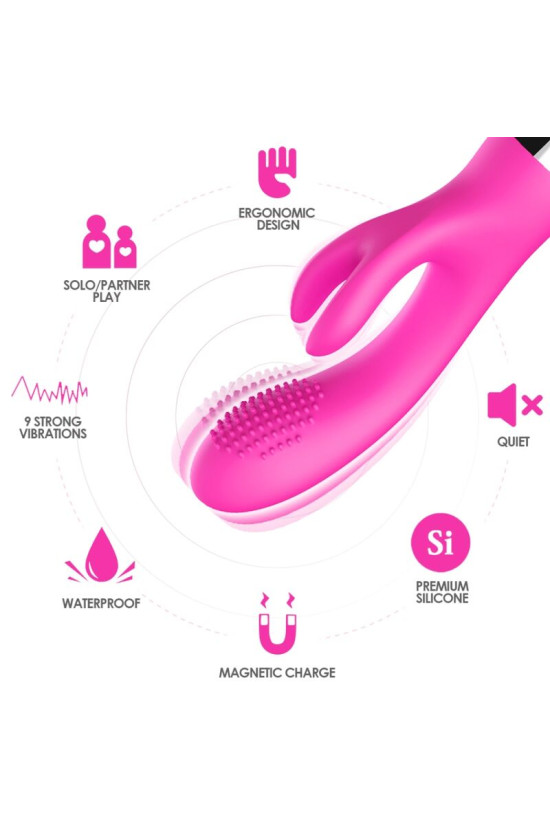 ARMONY - VIBRATORE CONIGLIO FUCSIA