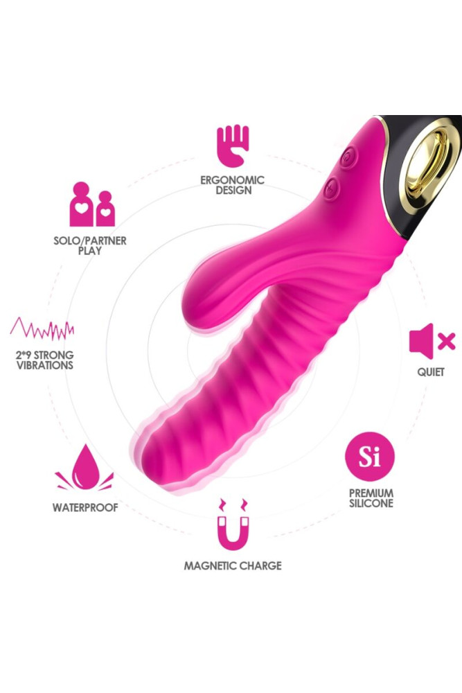 ARMONY - VIBRATORE ETERNITY IN SILICONE FUCSIA