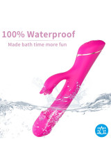 ARMONY - DILDO VIBRATORE CONIGLIO IN SILICONE FUCSIA