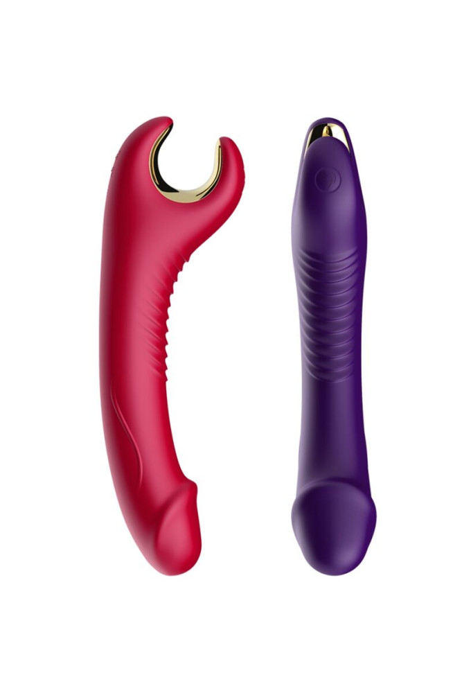 ARMONY - VIBRATORE E ROTATORE PRINCE DILDO ROSSO