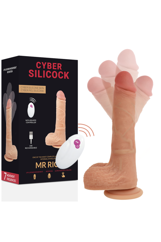 CYBER SILICOCK - TELECOMANDO REALISTICO MR RICK 20.9 CM -O- 4 CM