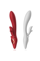 ARMONY - VIBRATORE ELK RABBIT CURVO ROSSO