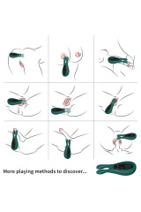 ARMONY - STIMOLATORE E VIBRATORE CONIGLIO VERDE