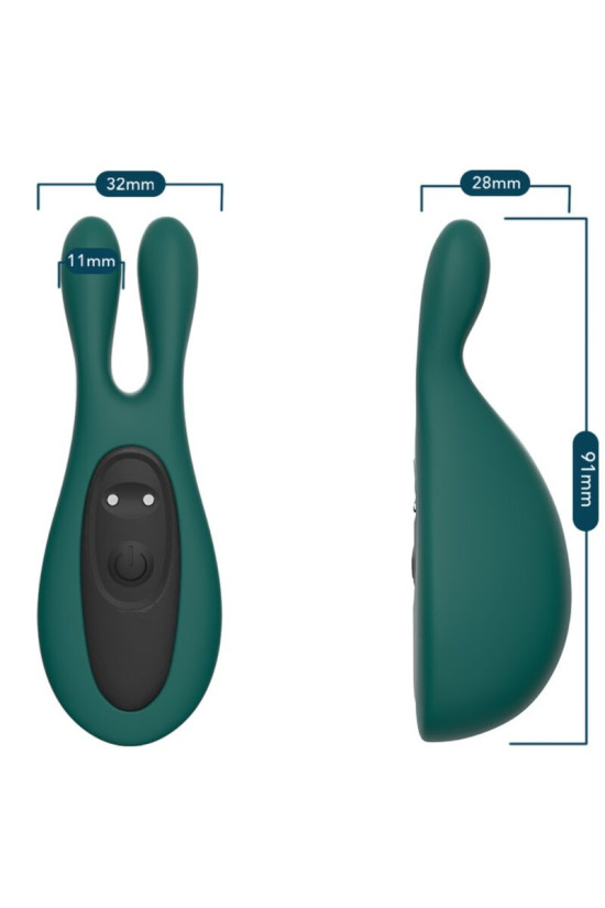 ARMONY - STIMOLATORE E VIBRATORE CONIGLIO VERDE