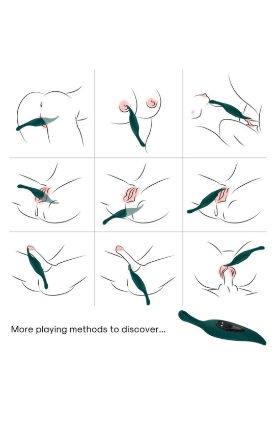 ARMONY - STIMOLATORE E VIBRATORE VERDE FOGLIA