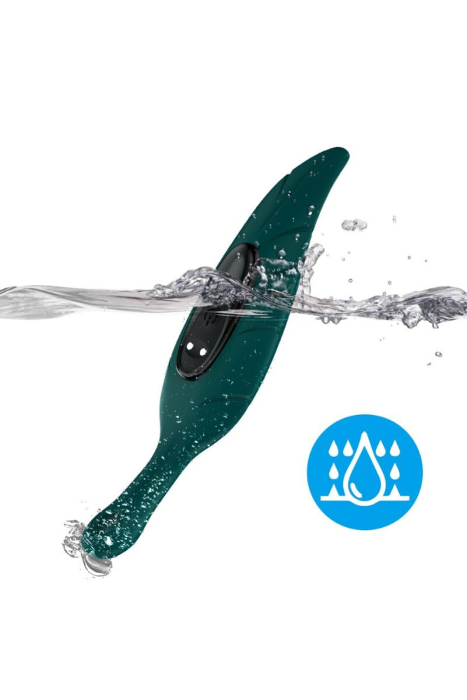 ARMONY - STIMOLATORE E VIBRATORE VERDE FOGLIA