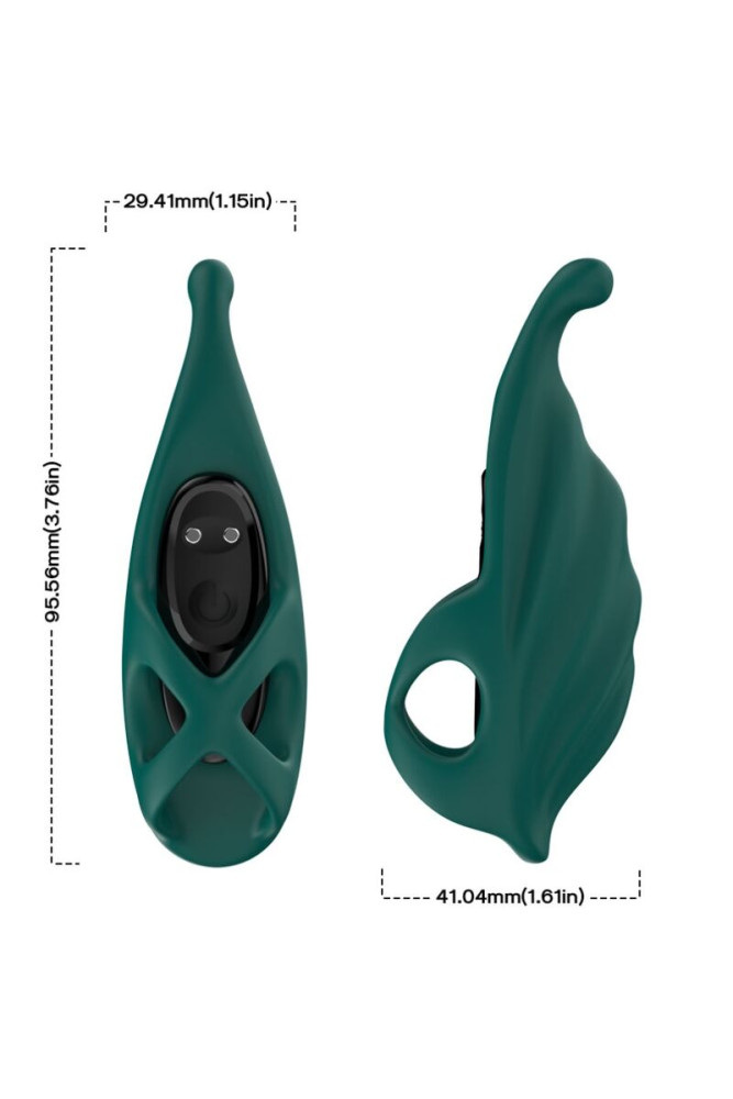 ARMONY - STIMOLATORE E VIBRATORE PER DITA VERDE