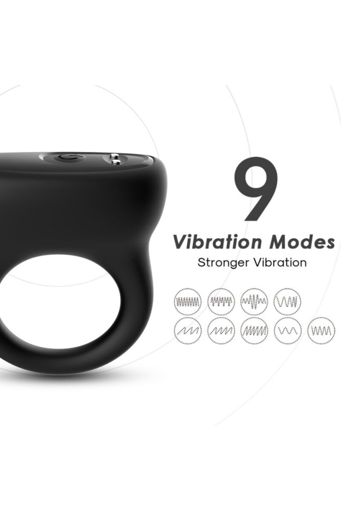 ARMONY - ANELLO VIBRATORE NERO