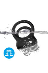 ARMONY - VIBRATORE DOPPIO ANELLO NERO