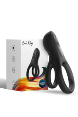 ARMONY - VIBRATORE DOPPIO ANELLO NERO