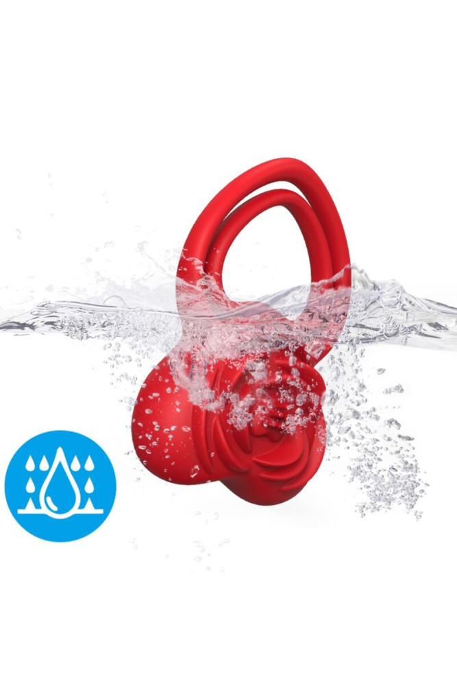 ARMONY - ANELLO VIBRATORE CUORE ROSSO