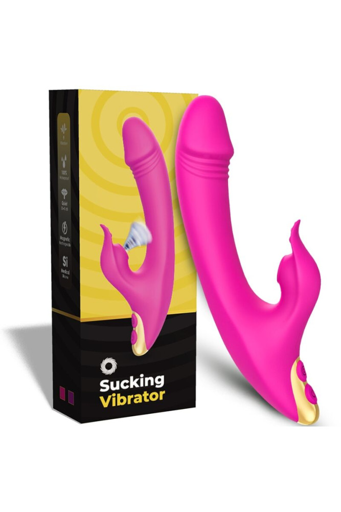 ARMONY - VENTOSA PER CLITORIDE E PUNTO G FUCSIA