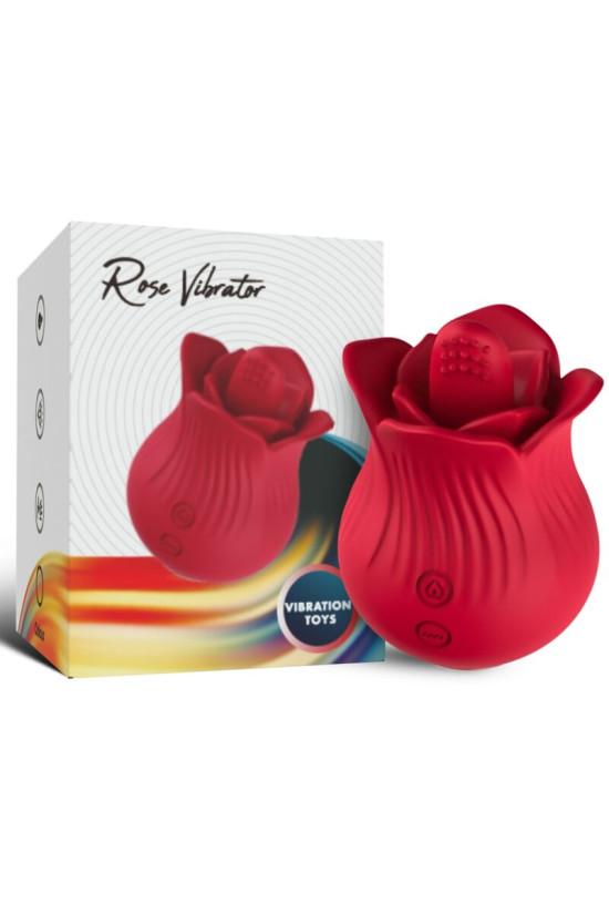ARMONY - VIBRATORE E STIMOLATORE ROSA ROSSO