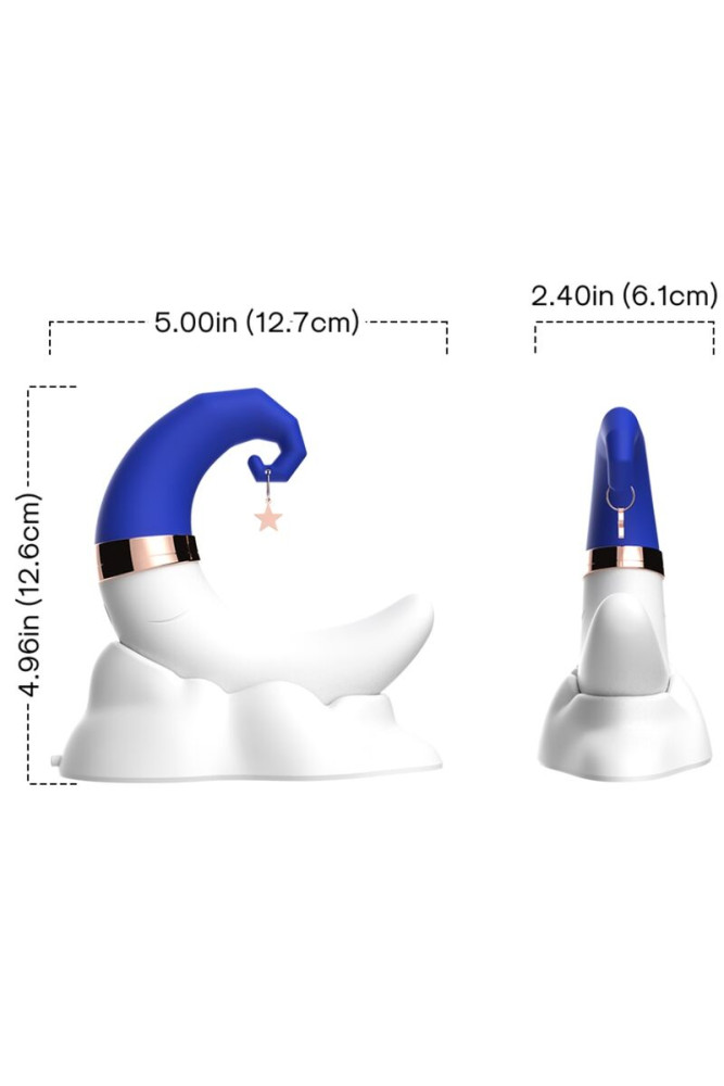 ARMONY - SWEETMOON CLITORIDE E ASPIRAZIONE PUNTO G BLU