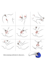 ARMONY - SWEETMOON CLITORIDE E ASPIRAZIONE PUNTO G BLU