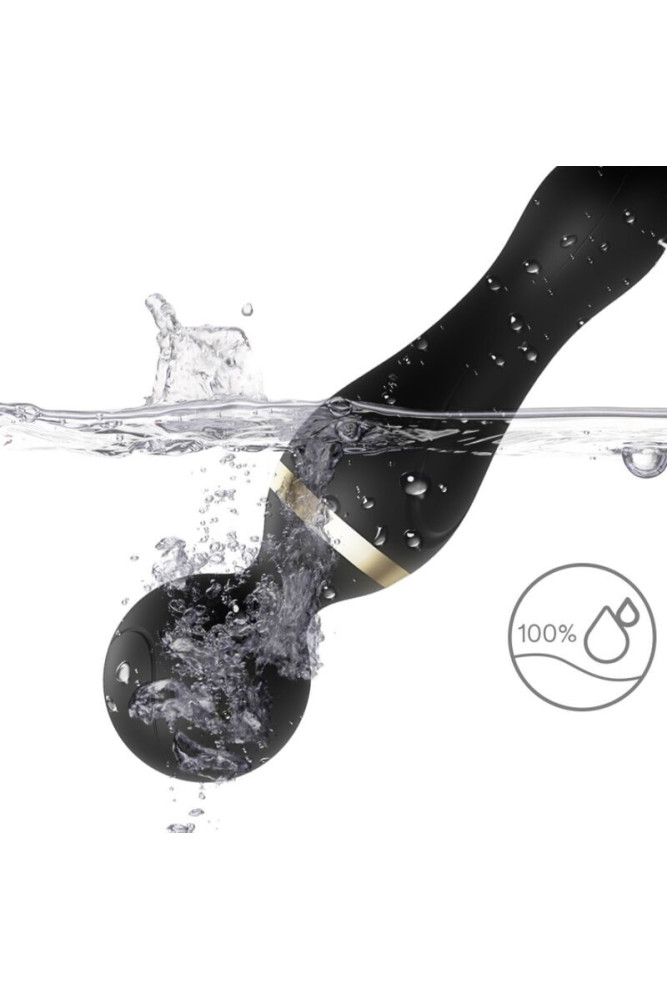 ARMONY - MASSAGGIATORE E VIBRATORE FREEZA TESTA SUPER FLESSIBILE NERA