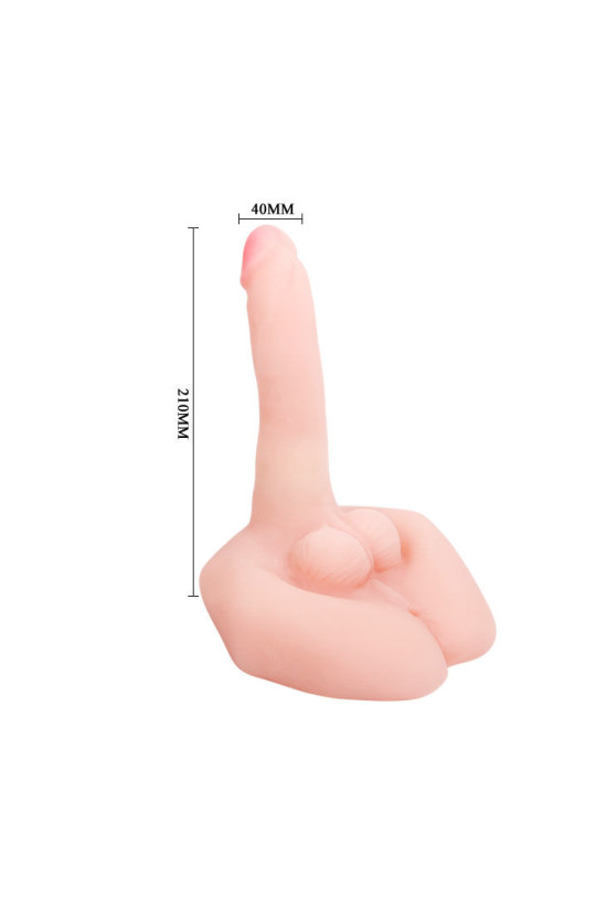 BAILE - MR GRANDE MASTURBATORE REALISTICO CON PENE E ANO