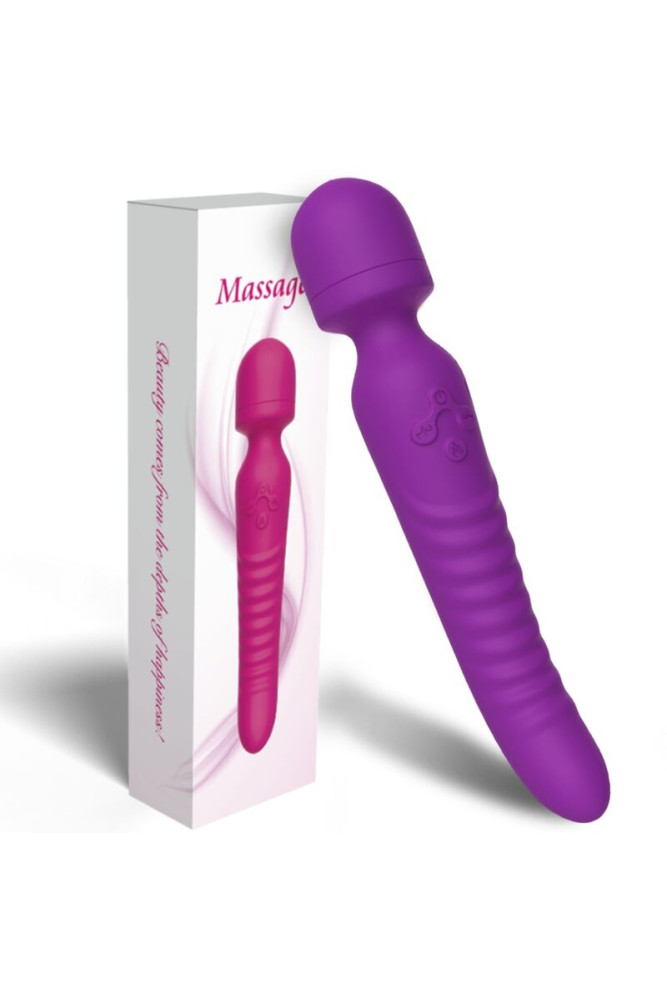 ARMONY - MASSAGGIATORE E VIBRATORE MISSION EFFETTO CALORE VIOLA