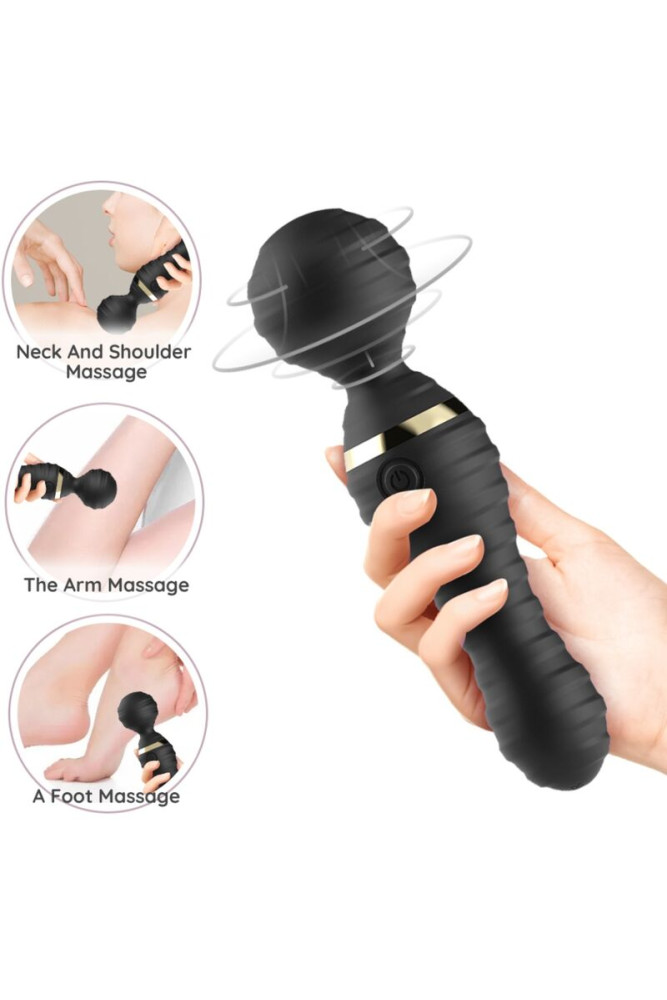 ARMONY - MASSAGGIATORE E VIBRATORE FREEDO PICCOLO NERO