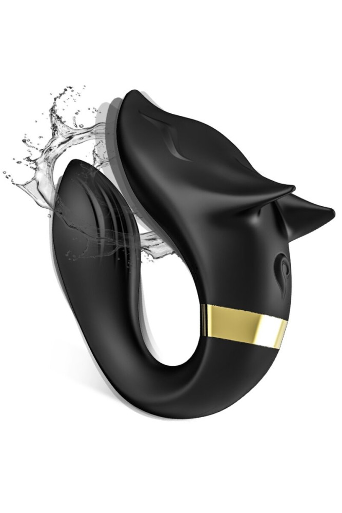 ARMONY - VIBRATORE FOX PER COPPIA TELECOMANDO NERO