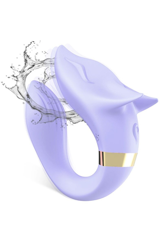 ARMONY - VIBRATORE FOX PER COPPIA TELECOMANDO VIOLA