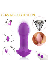 ARMONY - VIBRATORE FISCHIETTO INTRODUCIBILE TELECOMANDO VIOLA