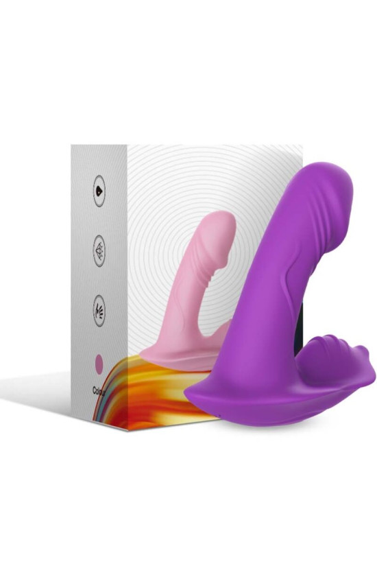 ARMONY - VIBRATORE FISCHIETTO INTRODUCIBILE TELECOMANDO VIOLA