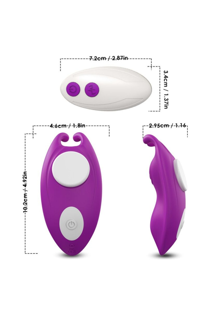 ARMONY - MUTANDINE INDOSSABILI HONEYBEE VIBRATORE G-SPOT REMOTE CONTROL VIOLA