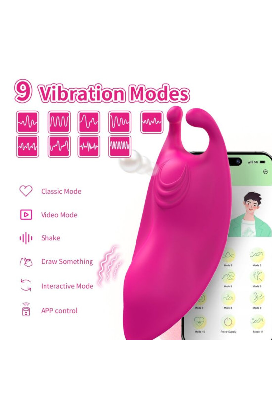 ARMONY - MUTANDINA INDOSSABILE HONEYBEE VIBRATORE G-SPOT FUCSIA - APP GRATUITA