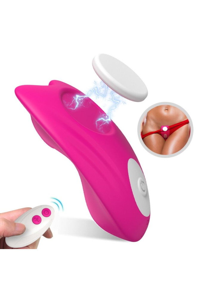 ARMONY - MUTANDINA INDOSSABILE CON VIBRATORE TELECOMANDO BUTTERFLY ROSA
