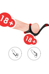 ARMONY - ANELLO DOPPIO ANALE TREASURE NERO