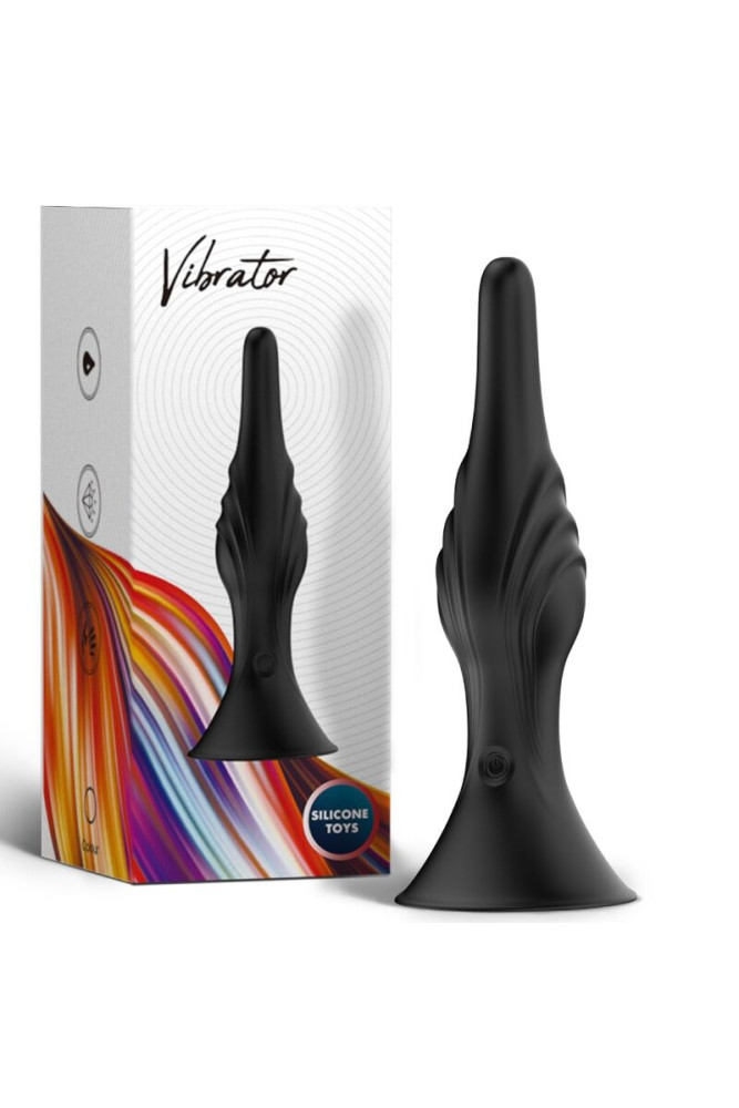 ARMONY - VIBRATORE E PLUG ANALE TELECOMANDO NERO