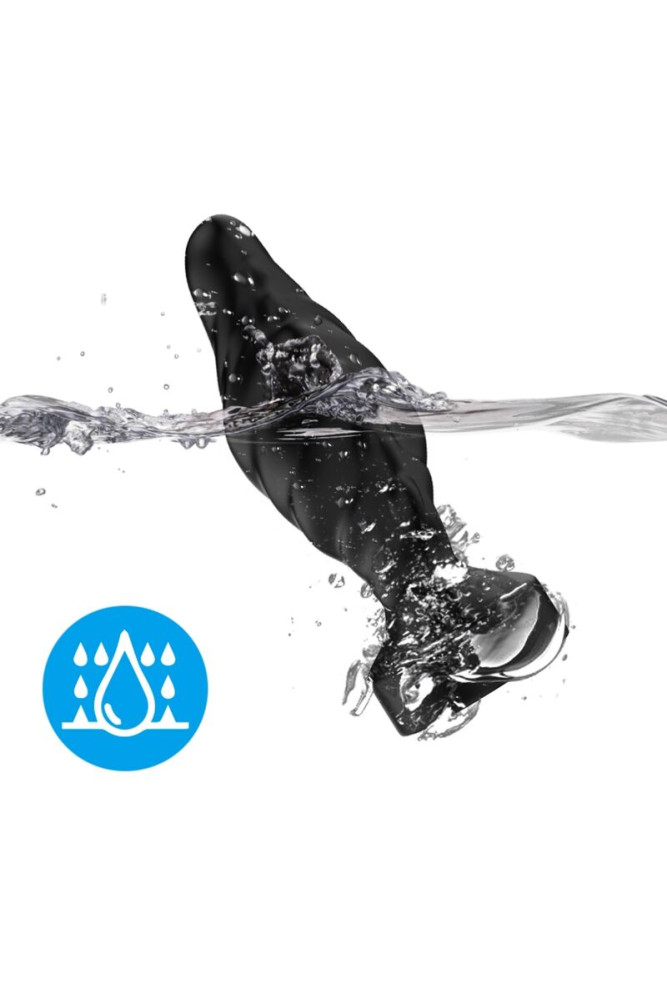 ARMONY - VIBRATORE E PLUG ANALE TELECOMANDO NERO