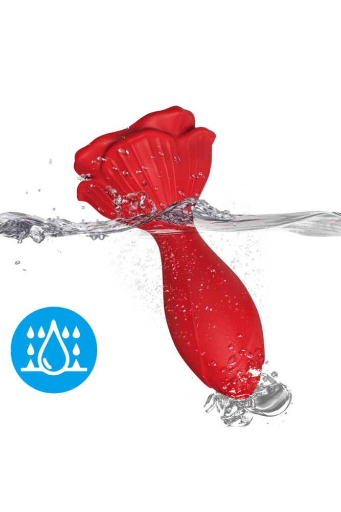 ARMONY - VIBRATORE ROSA E TELECOMANDO PICCOLO PLUG ANALE ROSSO