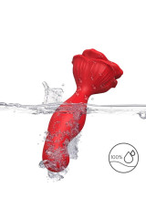 ARMONY - VIBRATORE ROSA E TELECOMANDO PLUG ANALE ROSSO