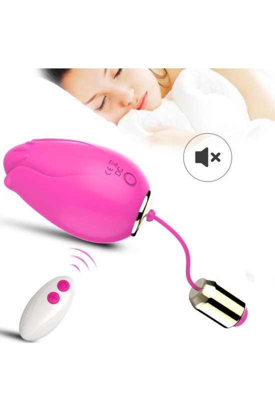 ARMONY - MANDALA EGG VIBRATORE G-SPOT REMOTE CONTROL FUCSIA