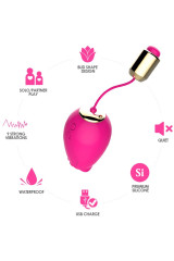 ARMONY - MANDALA EGG VIBRATORE G-SPOT REMOTE CONTROL FUCSIA