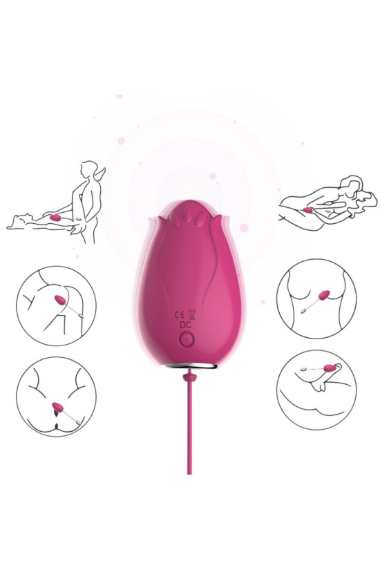 ARMONY - MANDALA EGG VIBRATORE G-SPOT REMOTE CONTROL FUCSIA